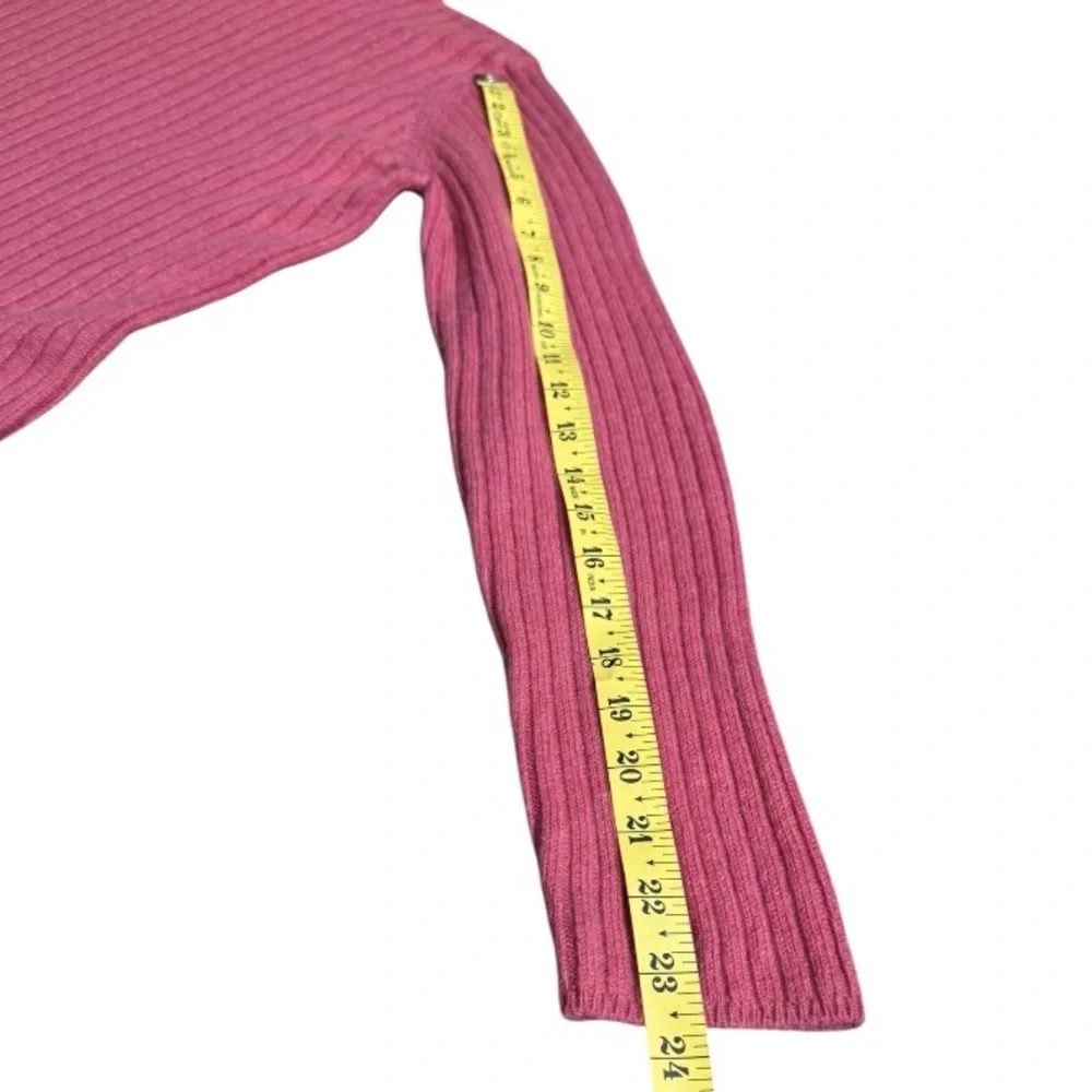 Johnston’s of Elgin Scotland Cashmere Roll-Collar Turtleneck Jumper Sweater 38/L